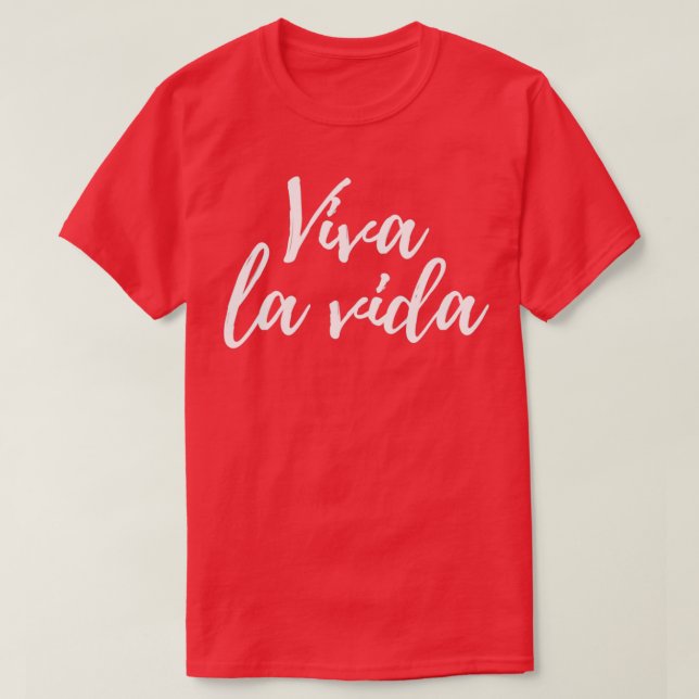 Camiseta Viva la vida 1 (Frente do Design)