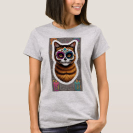 CAMISETA VIVA LA VIDA GATO TIGRE