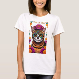 CAMISETA VIVA LA VIDA TIGER CAT