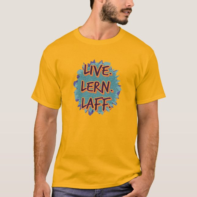 Camiseta Viva. Lern. Laff. Gfx-02 (Frente)