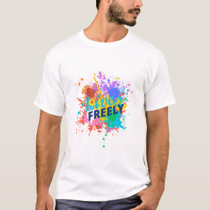 Camiseta Viva livremente