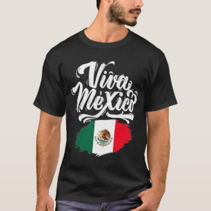 Camiseta Viva Mexica 16 de setembro Dia da Independência Mé