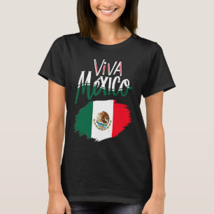 Camiseta Viva Mexica 16 de setembro Dia da Independência Mé