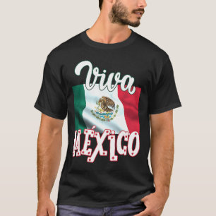Camiseta Viva Mexica 16 de setembro Dia da Independência Mé