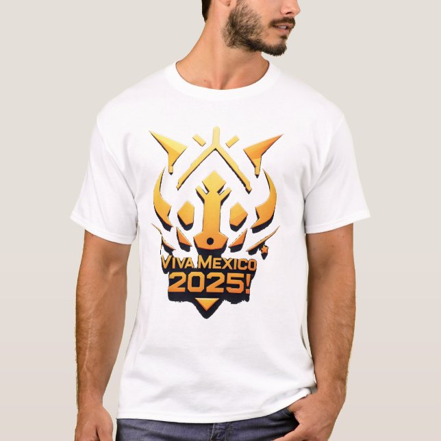 CAMISETA VIVA MÉXICO 2025 (Frente)
