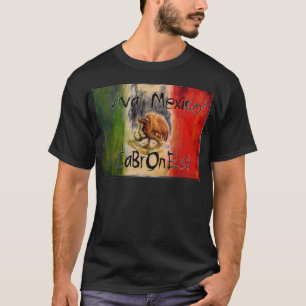 Camiseta viva mexico cabrones