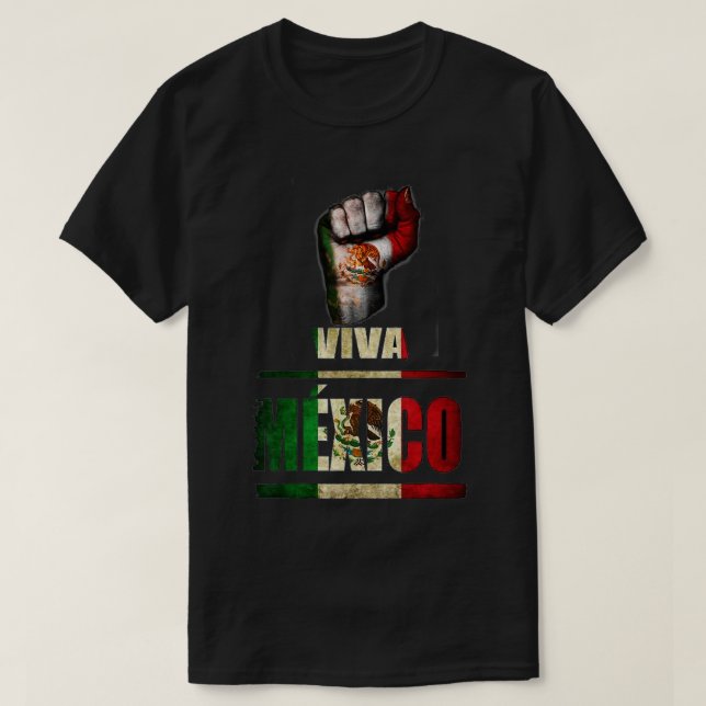 Camiseta Viva México Cabrones e natal méxico (Frente do Design)