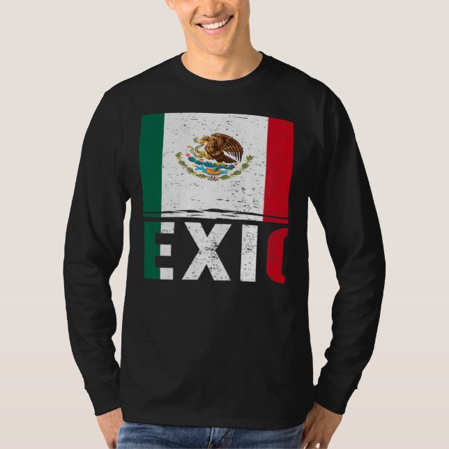 Camiseta viva mexico flag Pride Independence Day 16 Septemb (Frente)
