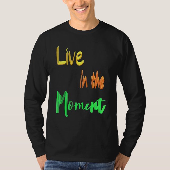 Camiseta Viva No Momento (Frente)