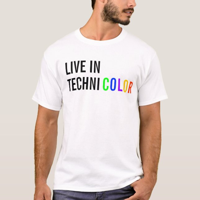 Camiseta Viva no tecnicolor (Frente)
