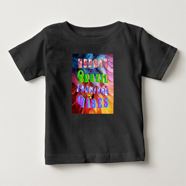 Camiseta Viva o Carnaval do Brasil Vibes (Frente)