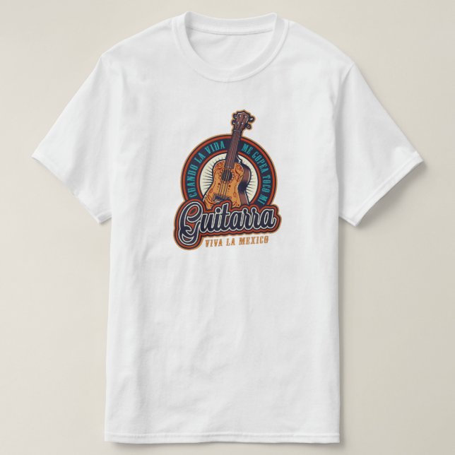 Camiseta viva o méxico (Frente do Design)