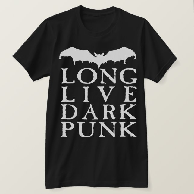 Camiseta Viva o Punk Sombrio (Frente do Design)
