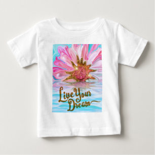 Camiseta Viva o seu sonho - poder de Rosa