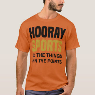Camiseta Viva os esportes faça as coisas ganhar os pontos P