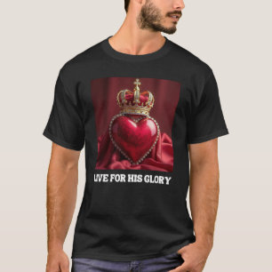 Camiseta Viva por sua glória - Propósito em cada passo