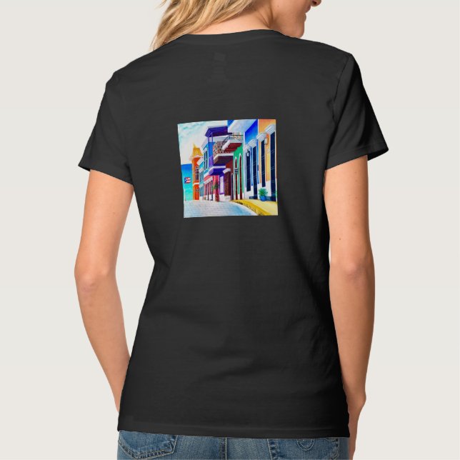 Camiseta ¡Viva Porto Rico! (Verso)