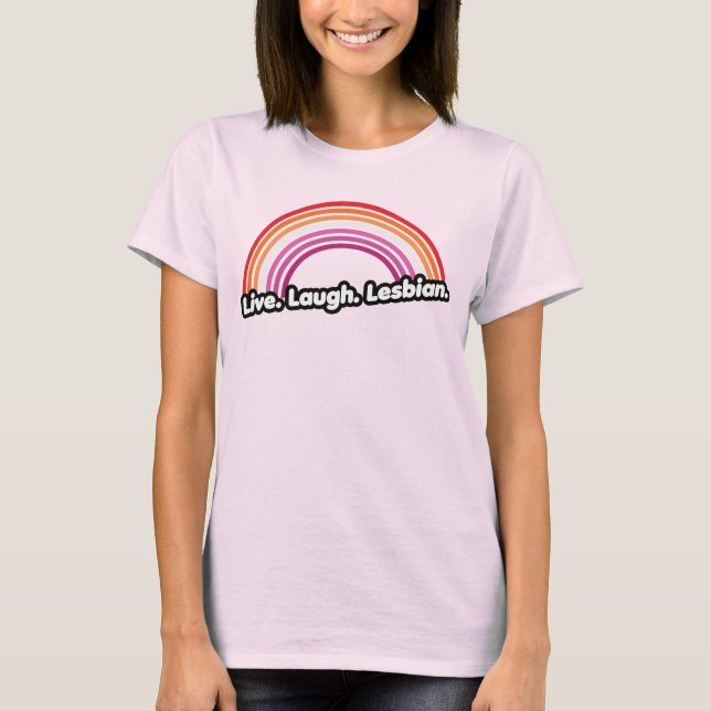 Camiseta Viva Ria Lésbica (Frente)