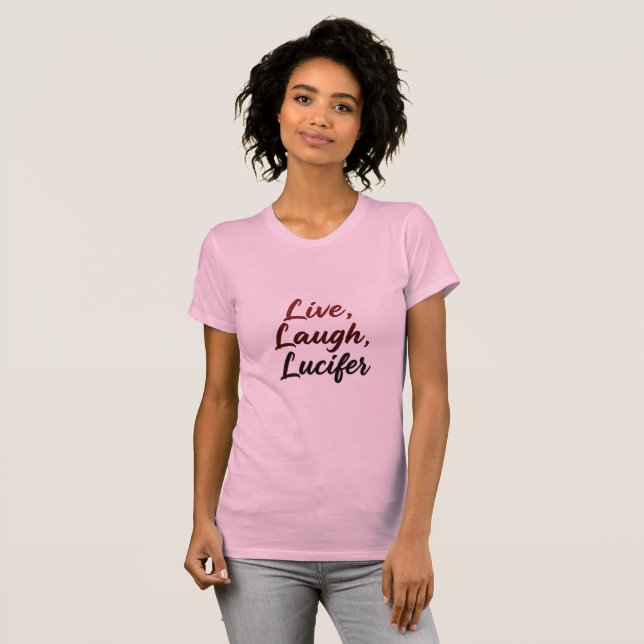 Camiseta Viva, Ria, Lúcifer (Frente Completa)