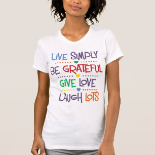 Camiseta Viva simplesmente