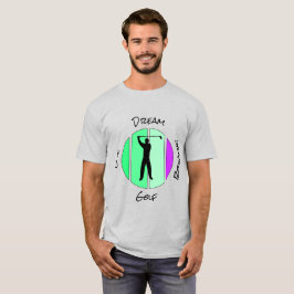 Camiseta Viva, sonhe, respire golfe