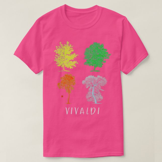 Camiseta Vivaldi Four Seasons 2 (Frente do Design)