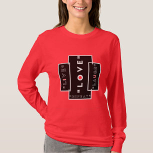 CAMISETA VIVE AMOR RAIVA