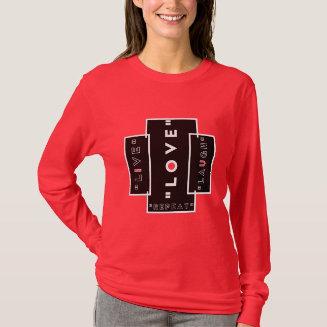CAMISETA VIVE AMOR RAIVA (Frente)