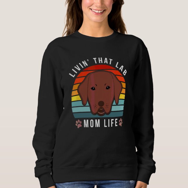 Camiseta Vive Aquele Laboratório Mãe Engraçado Chocolate La (Frente)