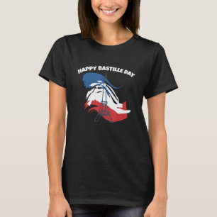 Camiseta Vive La France Torre Eiffel Men Women Kids Bastil