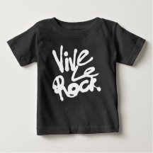 VIVE LE ROCHA - slogan do punk rock do vintage 70s