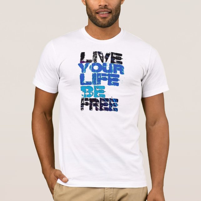 Camiseta Vive nosso T da vida (Frente)