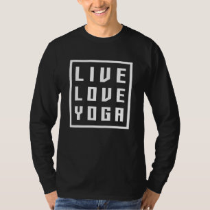 Camiseta Vive o amor Meditação Yoga namaste zen Espiritual