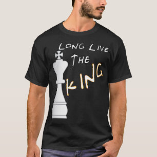 Camiseta Vive por muito tempo o rei!