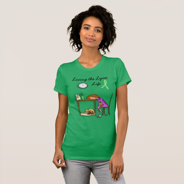Camiseta Vivendo a Vida de Lyme (Frente Completa)