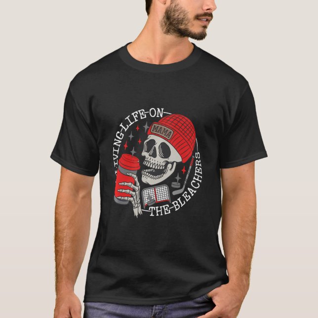 Camiseta Vivendo A Vida Nas Descobertas Engraçadas Mamães D (Frente)