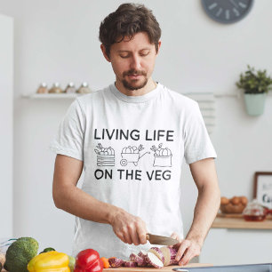 Camiseta Vivendo A Vida No Veg