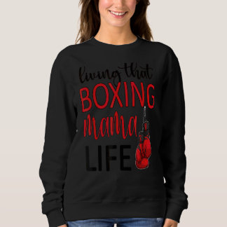 Camiseta Vivendo Aquela Mama Boxing A Melhor Mãe Boxando