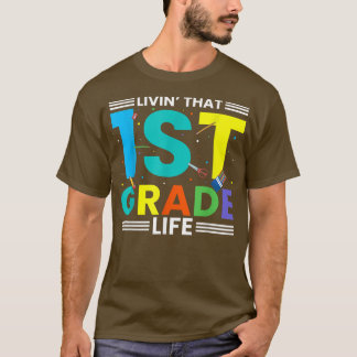 Camiseta Vivendo Aquela Primeira Série, Criança 1rua De Vol