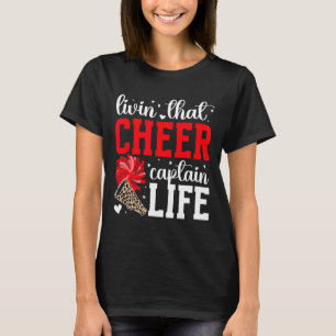 Camiseta Vivendo aquela vida de capitã de torcida
