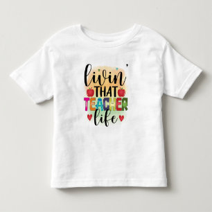 Camiseta Vivendo Aquela Vida De Professores - Presente Para