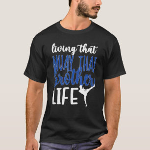 Camiseta Vivendo Aquele Irmão Tailandês Muay Life Muay Thai