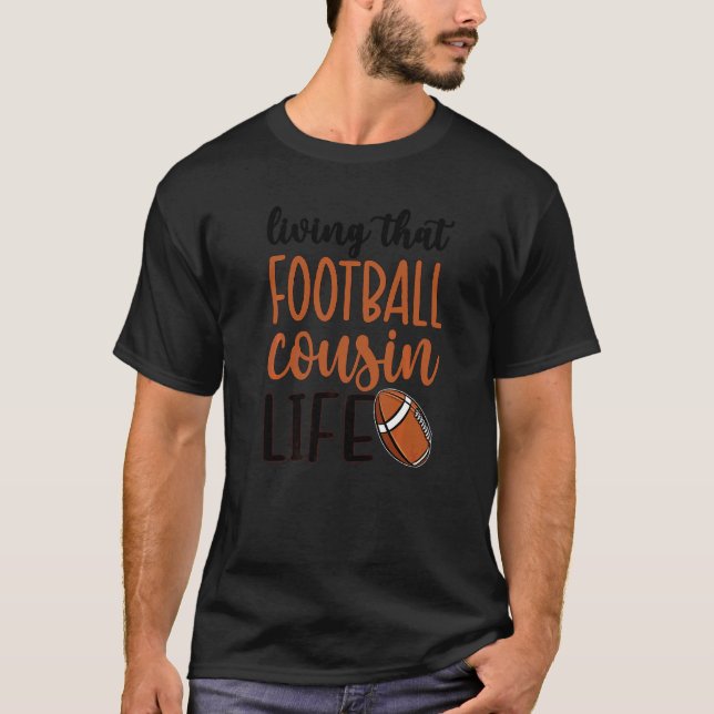 Camiseta Vivendo Aquele Primo De Futebol (Frente)