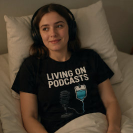 Camiseta Vivendo de Podcasts