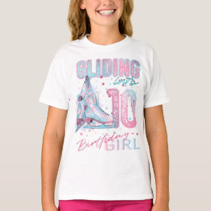Camiseta Vivendo em 10 anos, patinando figuras