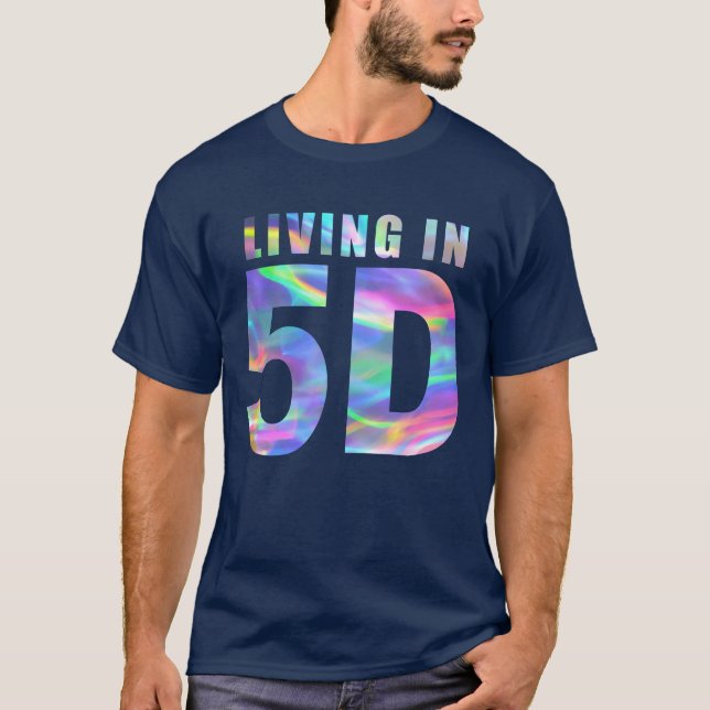 Camiseta Vivendo em 5D (Frente)
