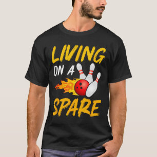 Camiseta Vivendo Em Boliches Sobressalentes No Jogador De B
