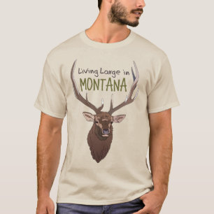 Camiseta Vivendo em Montana