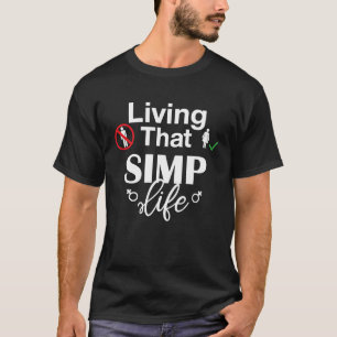 Camiseta Vivendo essa vida simples