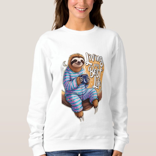 Camiseta Vivendo minha melhor vida (Frente)